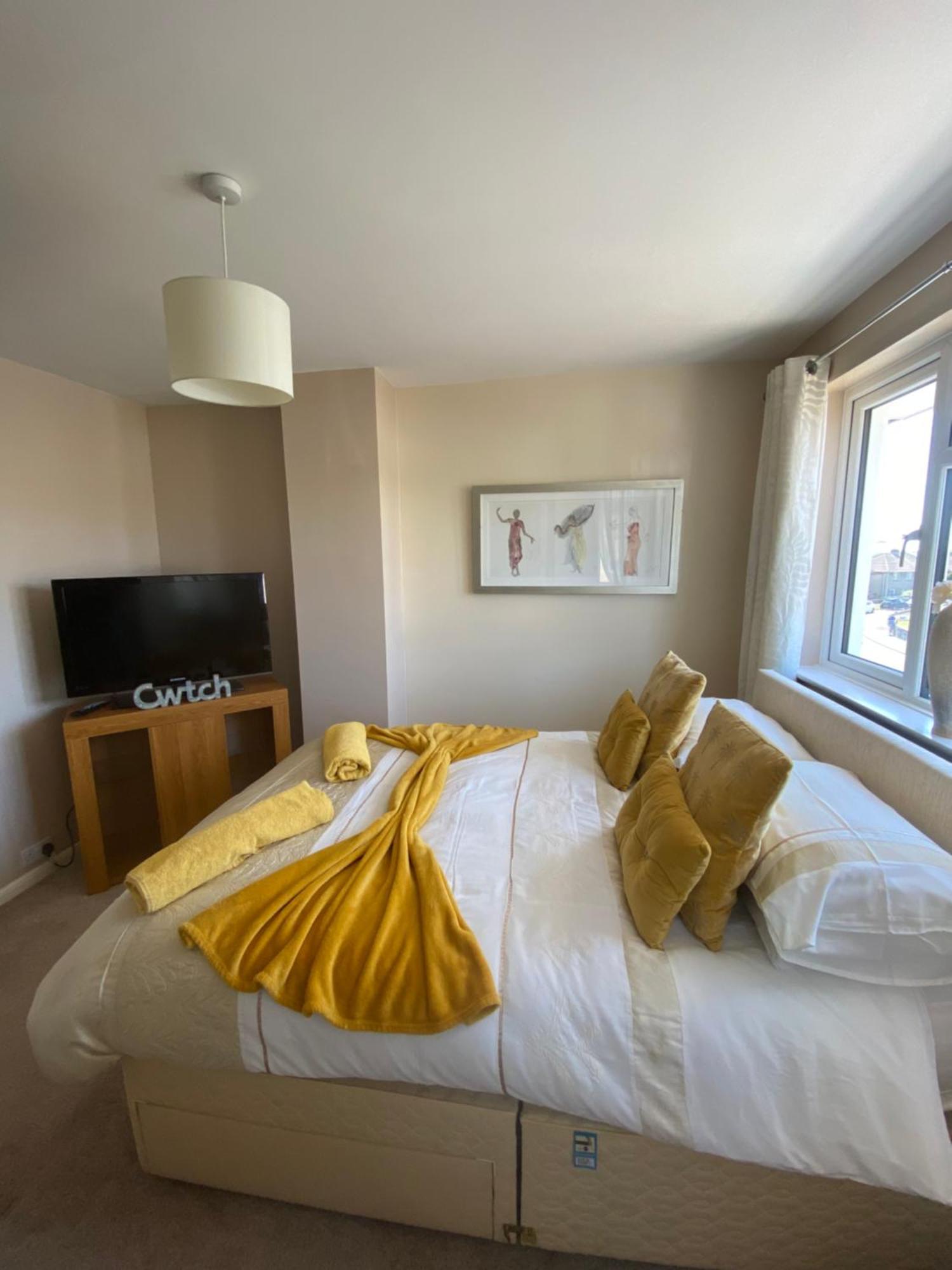 Проживание в семье Carol's Place Near Porthcawl, Margam Park, 3mins To M4 *